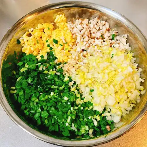 韭菜香菇饺子馅儿家庭版附做法