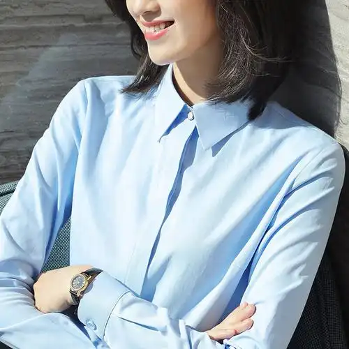 女士白衬衫什么牌子好,女生白衬衫怎么搭配好看