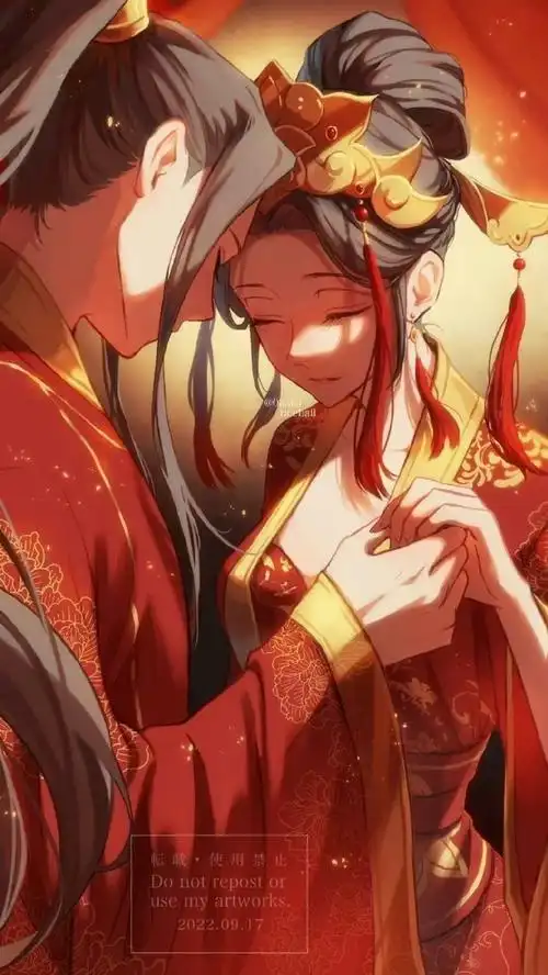 结发为夫妻,恩爱两不疑!轩离婚服绝美