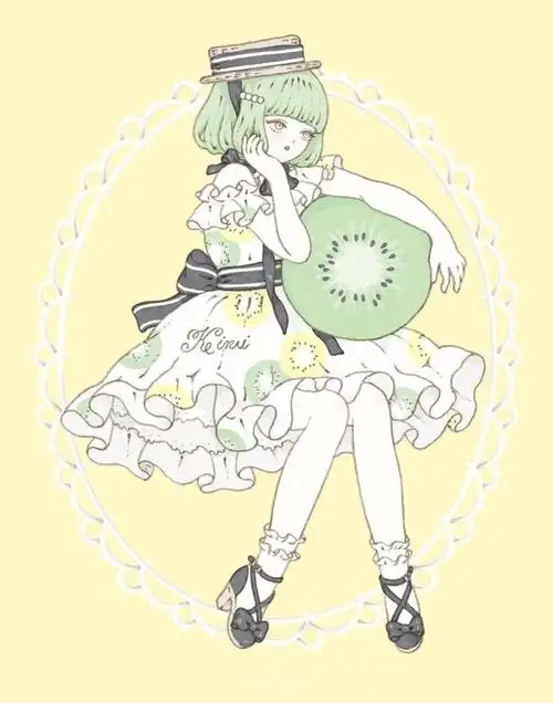 水果拟人服装素材