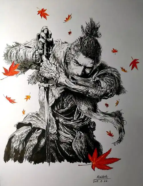 插图手绘临摹|插画|游戏原画|三千rabbit - 临摹作品 - 站酷 (zcool)