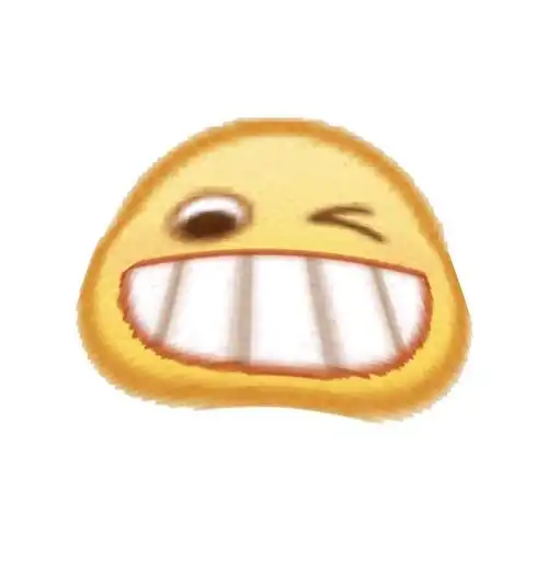 龇牙眯眼emoji表情包一组变异emoji表情包emoji表情