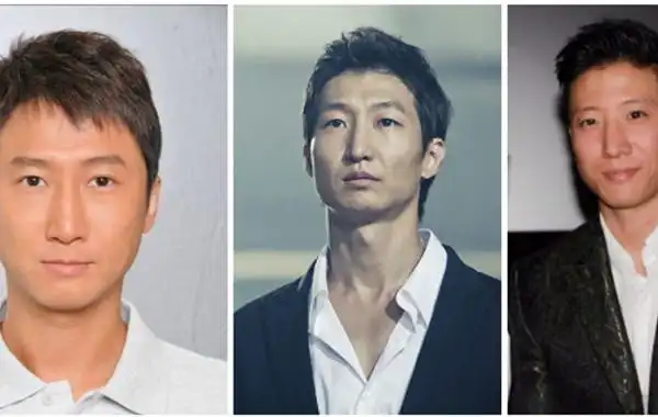 图为洪金宝的大儿子洪天明和洪天祥