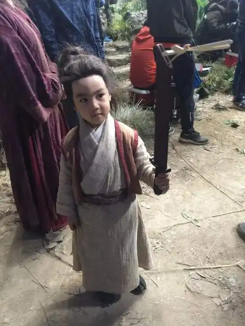 好可爱的小萌娃!《陈情令》里的小阿苑,现实里的小童星姜奕廷