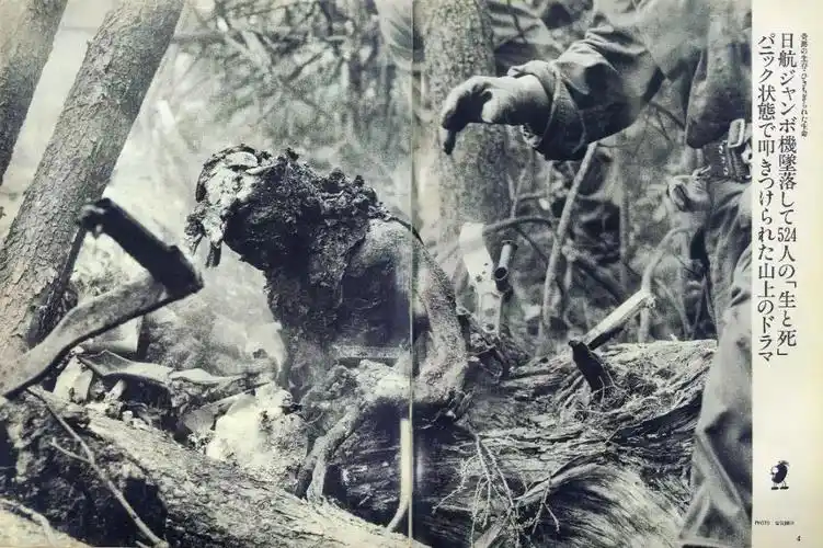 33年的今天 日航jal123空难