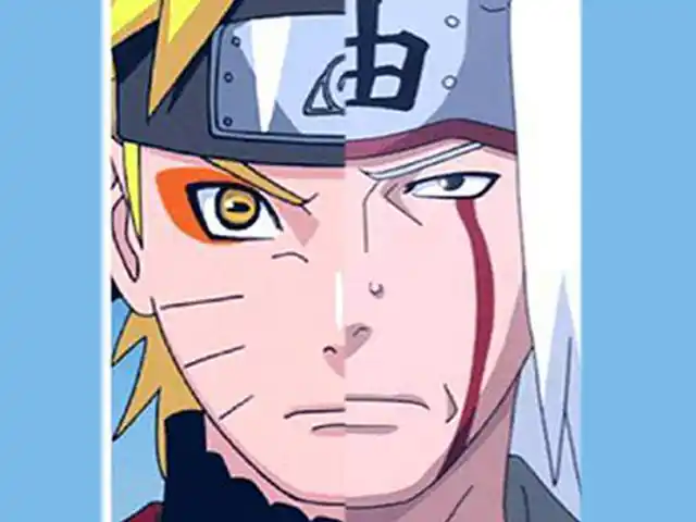 火影:师徒半脸图对比,纲手小樱像母女,鸣人卡卡西神似