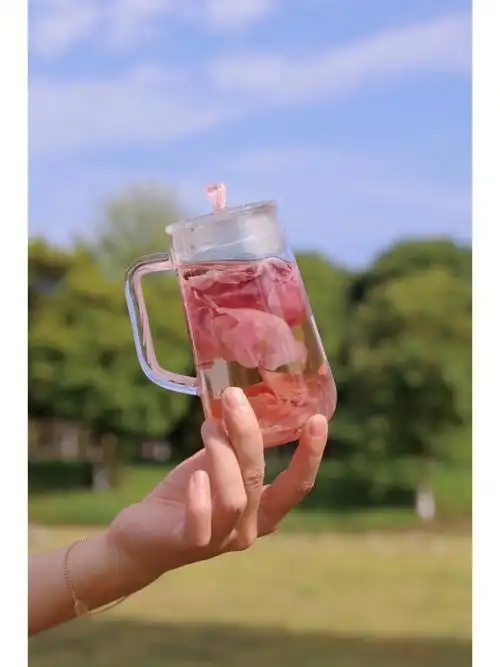 夏季热青霓杯墨红玫瑰快乐夏天