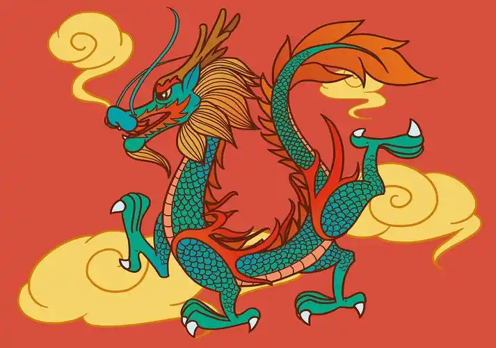 双鱼,醒狮,腾龙