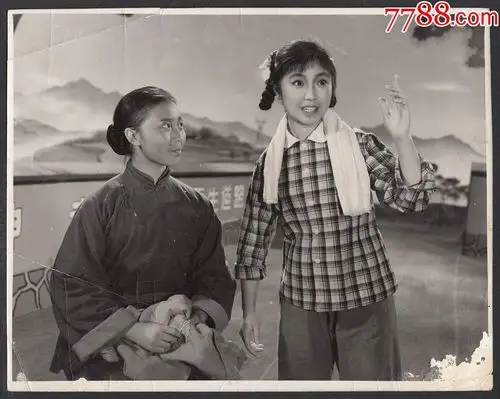 六十年代大尺寸老电影《老保管》剧照(9张)