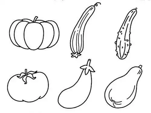 q版蔬菜简笔画