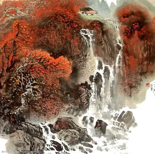 山水画图片图片-图行天下图库