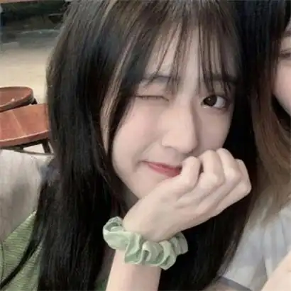 女生头像清新甜美可爱青春是靠自己努力的