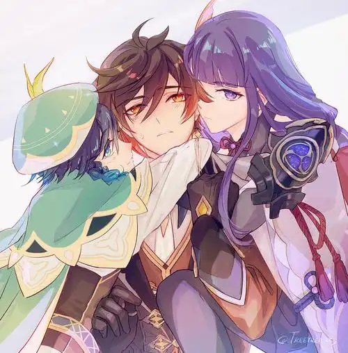 trinity原神温迪原神钟离