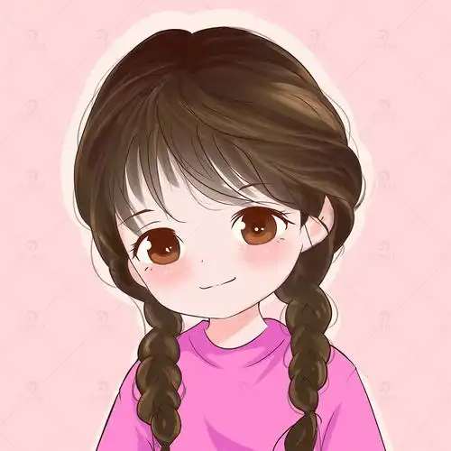 卡通手绘可爱q版人物头像练习