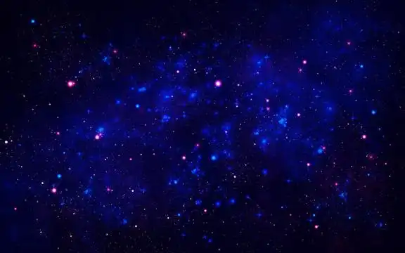 蓝色星空梦幻背景设计图__展板模板_广告设计_设计图库_昵图网nipic.