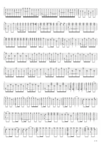 彝族舞曲吉他谱