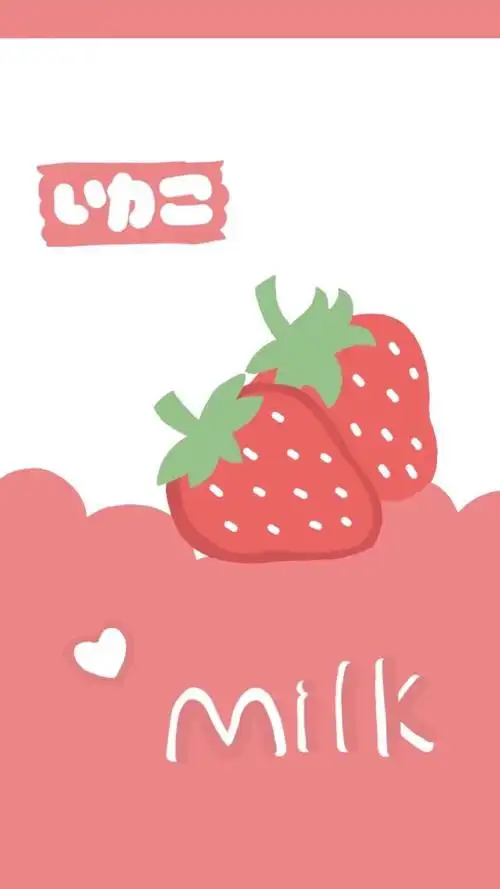 草莓牛奶 - 堆糖,美图壁纸兴趣社区