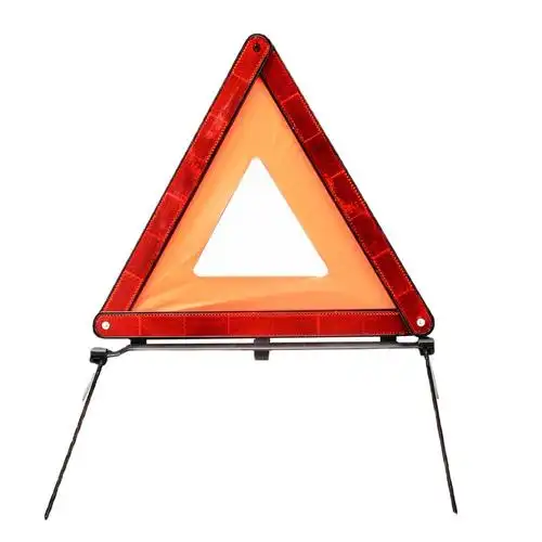 汽车紧急停车汽车三脚架 警示三角牌 警示牌abs pmma 喷塑铁架