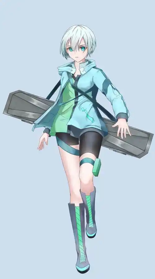 言和|aurora的vocaloid言和插画图片