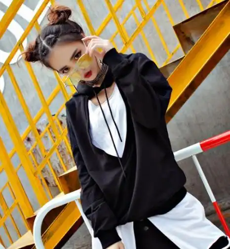 酷酷女生嘻哈范儿教你穿对新潮hippop风图