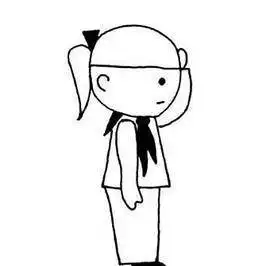 敬礼人物简笔画 敬礼人物简笔画侧面