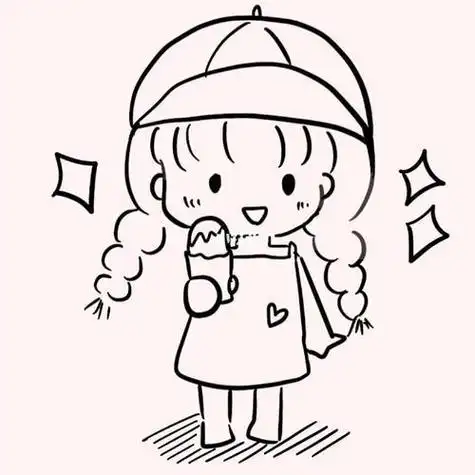 孩子简笔画手绘可爱