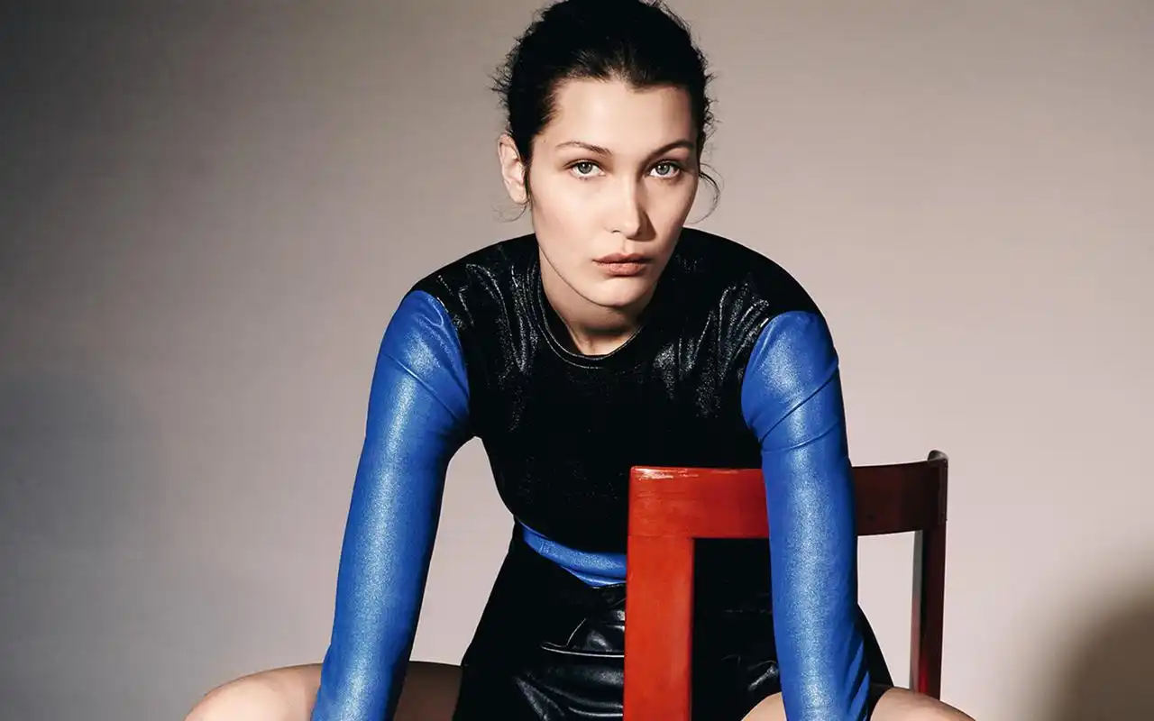 欧美超模贝拉哈迪德时尚大片写真桌面壁纸高清大图预览1920x1200_欧美