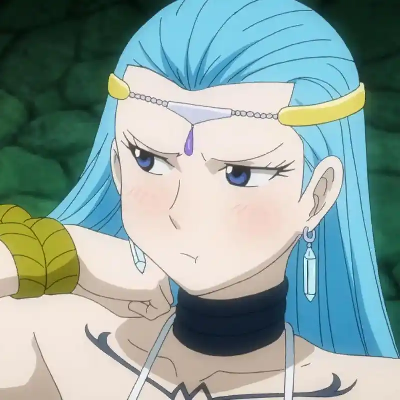 《妖精的尾巴》水瓶座星灵阿葵亚,动漫头像自剪分享