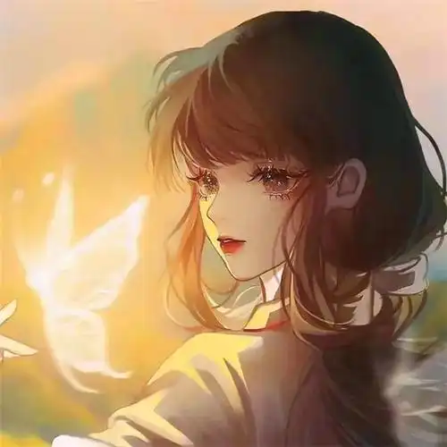 一眼就爱上的女生头像动漫图片