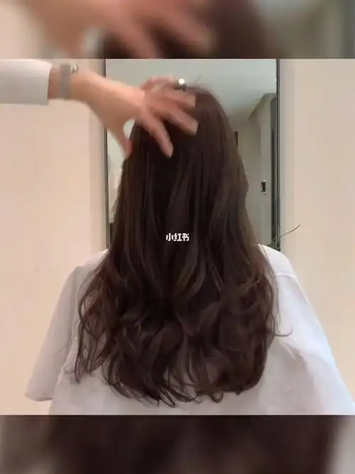 空气卷发尾烫发大卷发型韩式发型