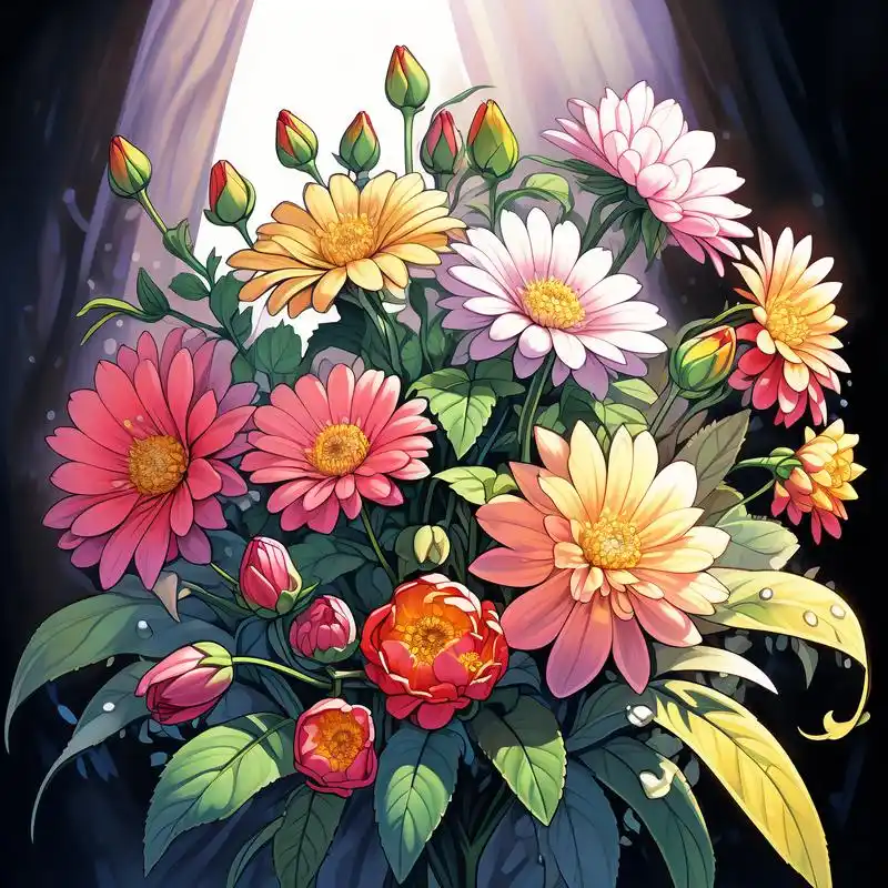 94带来好运的花朵微信头像92 亲们,想要换个新头像,迎接新运气吗?