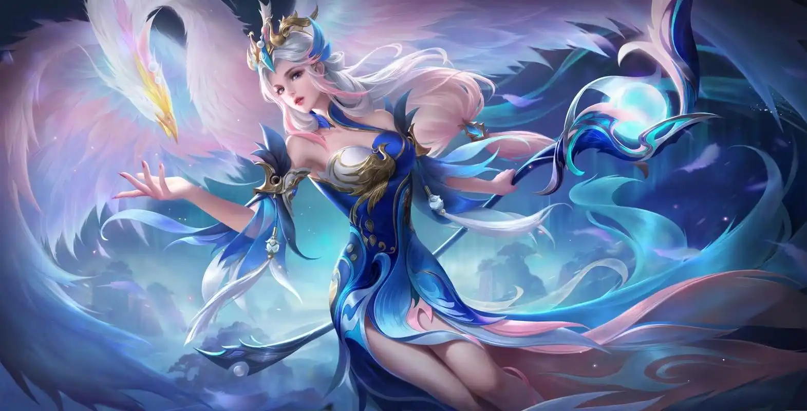 王者荣耀|王昭君 星史诗 青鸾有意 高清海报 一声叹息