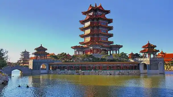 烟台三仙山风景区 蓬莱仙阁帆船海上游 文成城堡一日游【烟台发-三