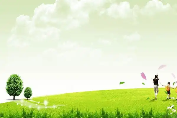 绿色背景图片ppt