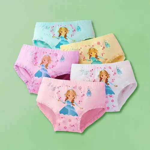 女童三角内裤纯棉a类儿童女孩短裤中大童小学生三角底裤批发包邮