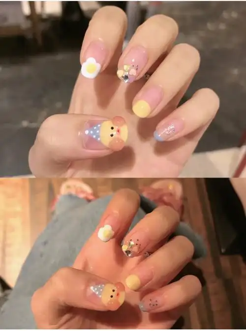 1/ 12 学生党必备美甲款式,仙女桃桃 学生党必备美甲款式,仙女桃桃