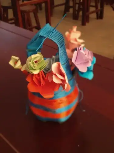 探沂镇三南尹小学手工创意作品大赛活动