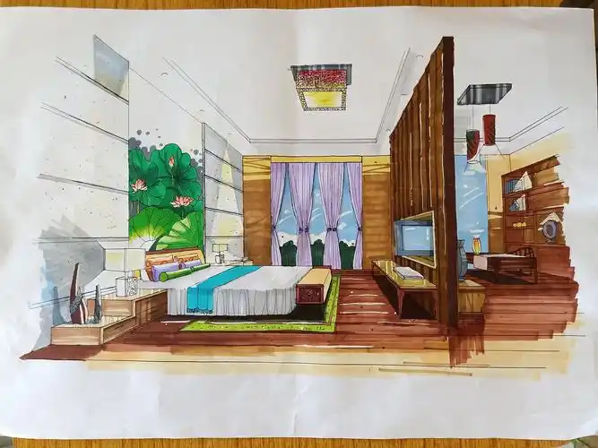 室内设计手绘图