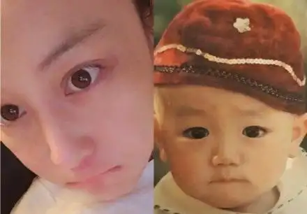 而张馨予老公何捷可能不在家,以至于张馨予还故意模仿老公小时候咬