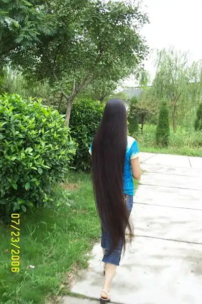 四川江油长发女杨华芬