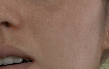 皮肤微纹理高度模拟技术演示 细微到毛孔的逼真