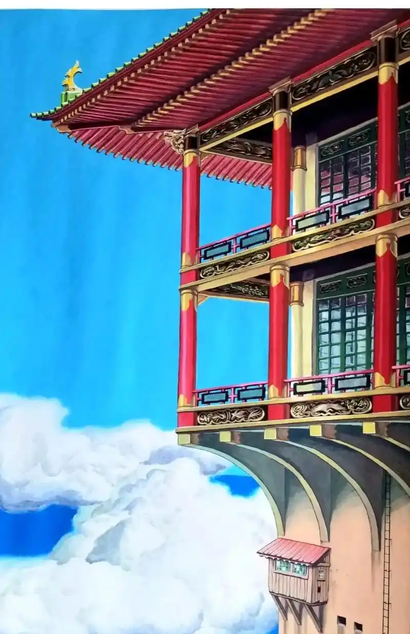 上热门 千与千寻汤婆油屋#作品欣赏 #绘画过程分享 #跟我 - 抖音