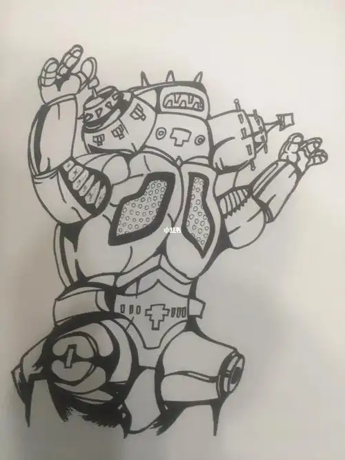 奥特曼   金古桥    马克笔绘画