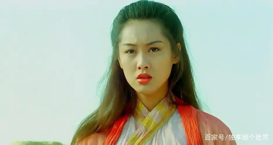 《大话西游之大圣娶亲》朱茵一组剧照,很美很美的紫霞仙子!