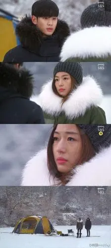 《来自星星的你》都敏俊-千颂伊雪中吻别再次推高收视率