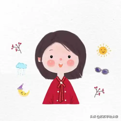 换个头像吧,卡通动漫女生头像,呆萌可爱 简单有趣