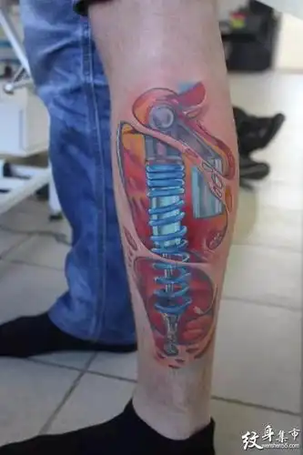 机械纹身,机械纹身手稿,机械纹身手稿图案