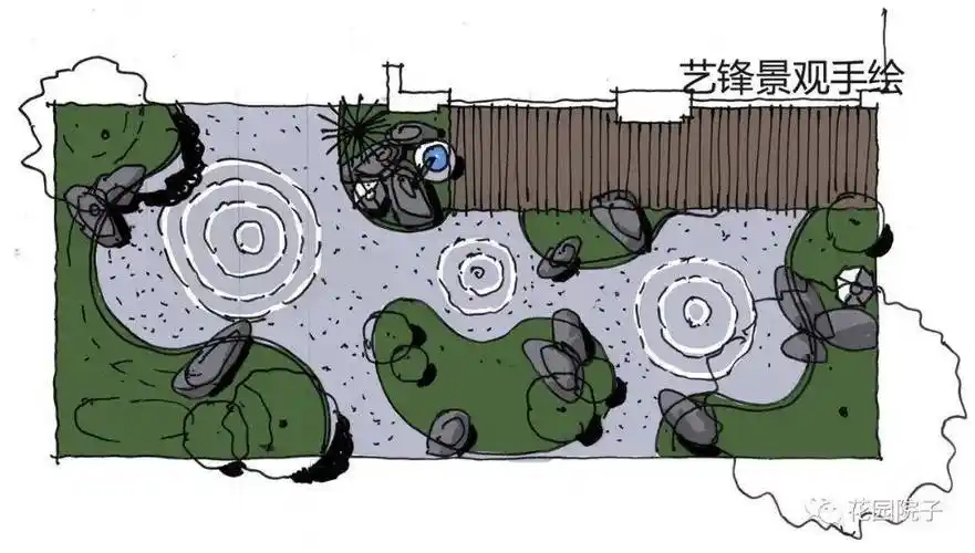 枯山水庭院设计手绘课夏季招生中