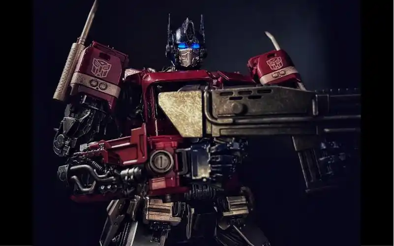 dlx变形金刚电影 变1 &外传擎天柱模型玩具