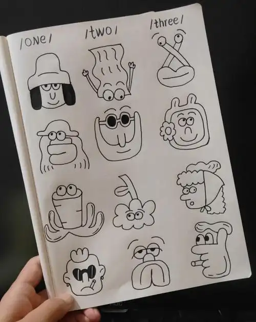 有手就能画的极简画day4